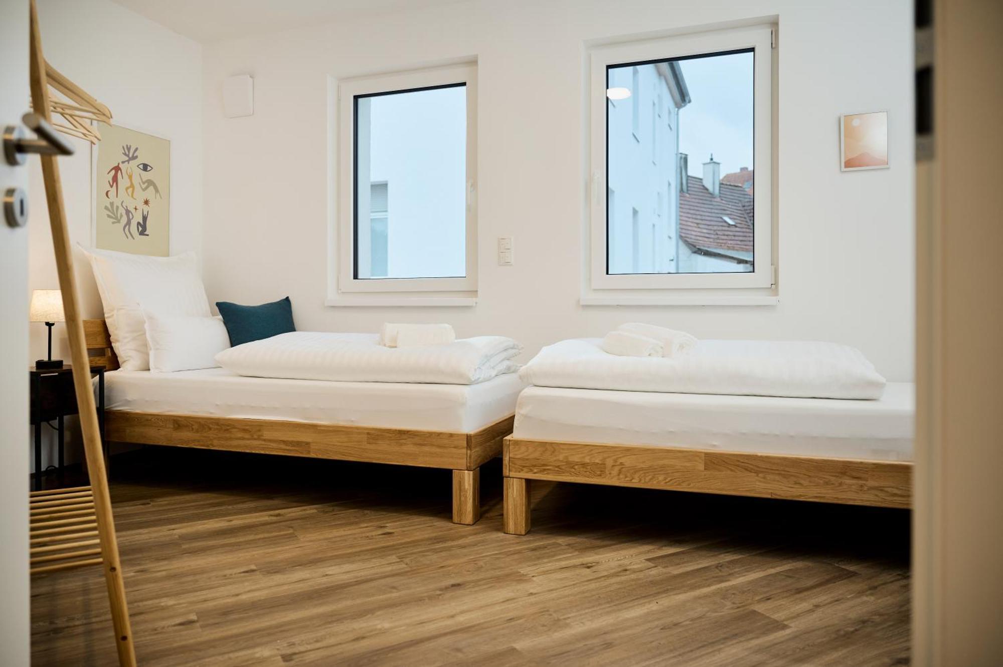 Moderne Apartments Mit Highspeed-Wlan Und Gratis-Tiefgarage Ihr Perfekter Rueckzugsort Nahe Dem Zentrum Und Der Therme I Barrierearm Bad Kissingen Exterior photo