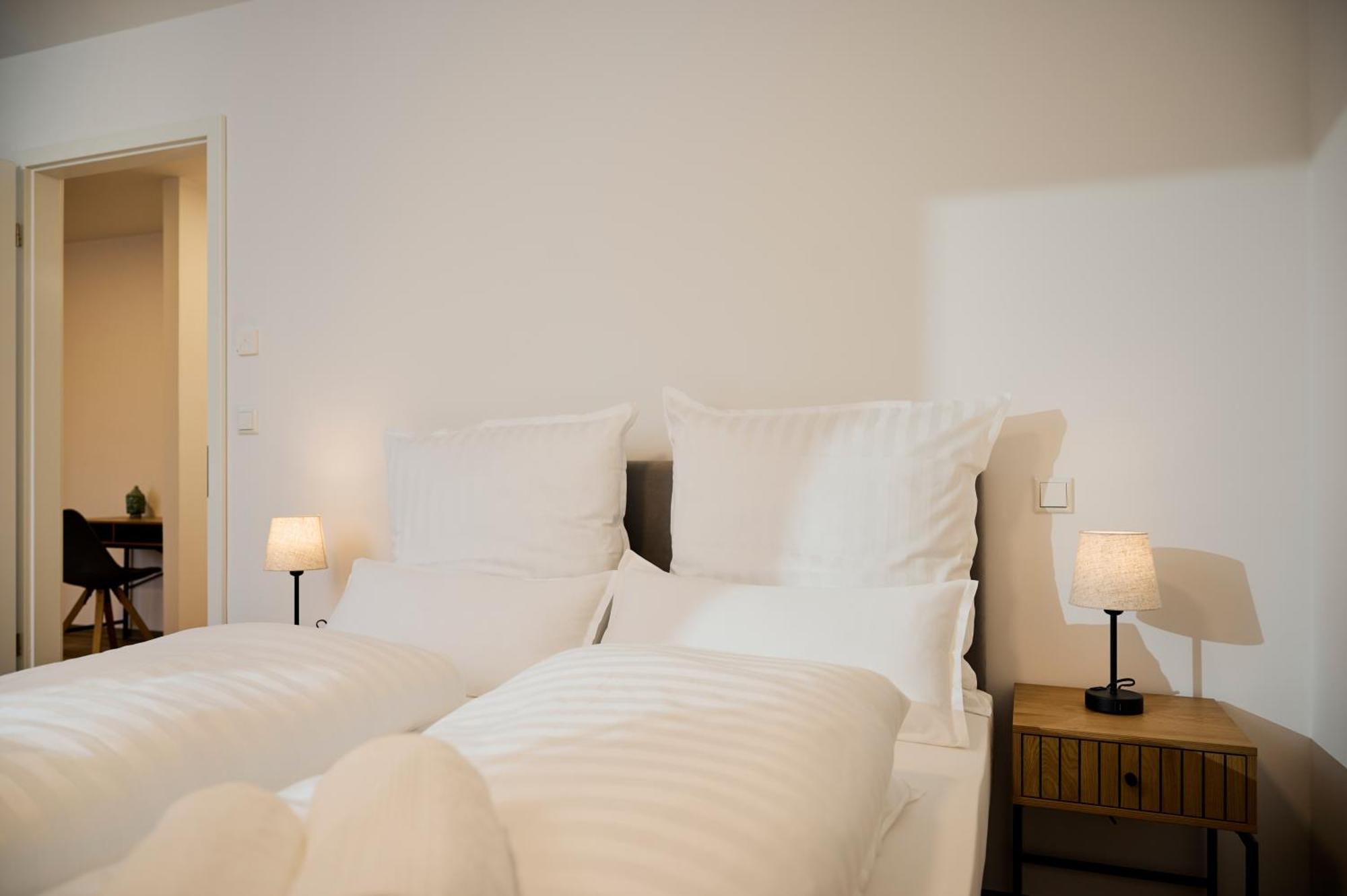 Moderne Apartments Mit Highspeed-Wlan Und Gratis-Tiefgarage Ihr Perfekter Rueckzugsort Nahe Dem Zentrum Und Der Therme I Barrierearm Bad Kissingen Exterior photo