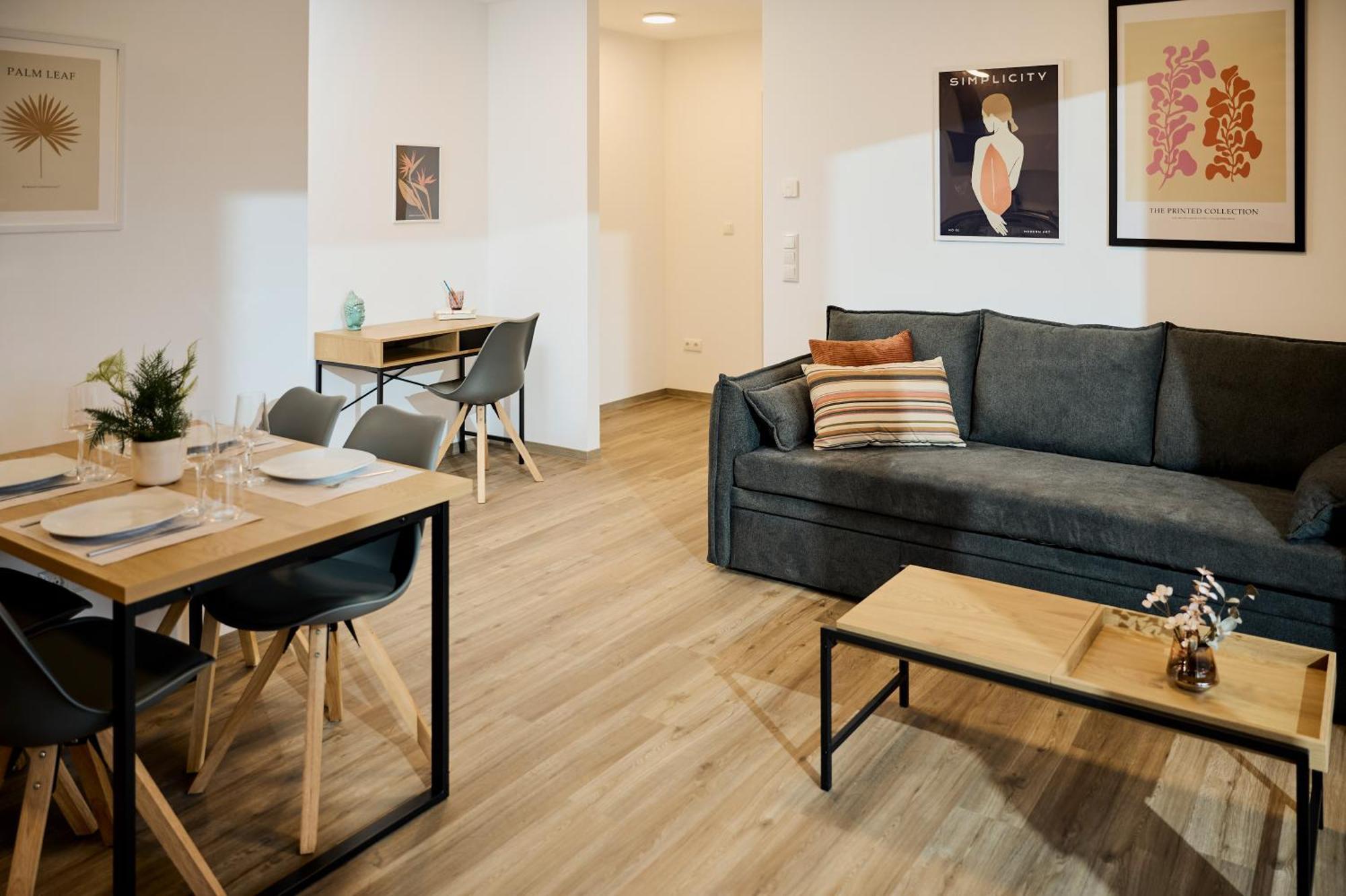 Moderne Apartments Mit Highspeed-Wlan Und Gratis-Tiefgarage Ihr Perfekter Rueckzugsort Nahe Dem Zentrum Und Der Therme I Barrierearm Bad Kissingen Exterior photo